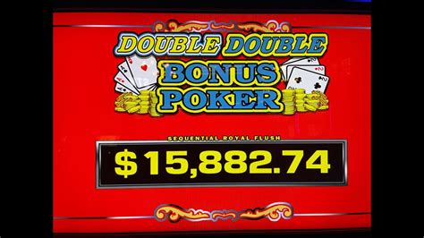 video poker double double bonus free